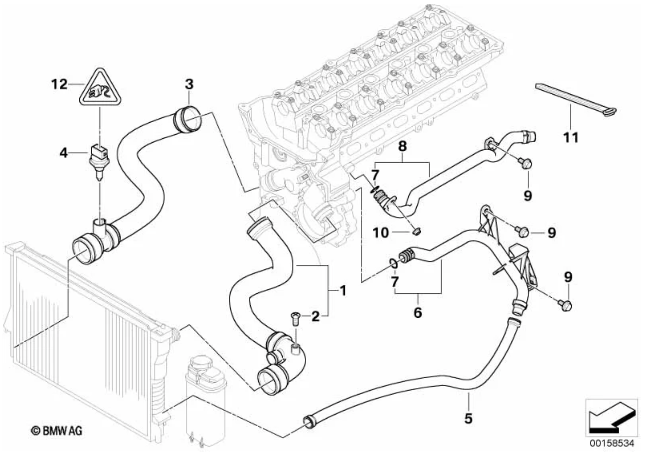 BMW E46 Cooling System Maintenance